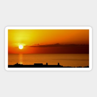 Cyprus Sunset Sticker